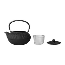THEIERE FONTE SAMOURAI NOIRE 1.5L