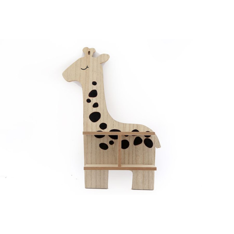 ETAGERE GIRAFE 42X30X8CM