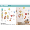 STICKER ANIMAUX BALLONS