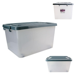BOITE DE RANGEMENT PLASTIQUE 60L