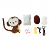 KIT CROCHET TIMOTHY LE OUISTITI H15CM CO