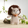 KIT CROCHET LEON LE LION H18CM COMPLET A
