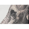 TRIPTYQUE ÉLÉPHANT ENCADRÉ TOILE 180X4X1 TRIPTYQUE ÉLÉPHANT ENCADRÉ TOILE 180X4X1