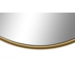 MIROIR NŒUD DORÉ 60X2,5X70CM FER VERRE