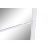 MIROIR FENÊTRE EN FER BLANC 90x2x90cm