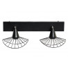APPLIQUE OMBRELLE DOUBLE 50X21X16 NOIR