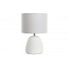 LAMPE GRES BLANC 28X28X42 POLYESTER LAMPE GRES BLANC 28X28X42 POLYESTER