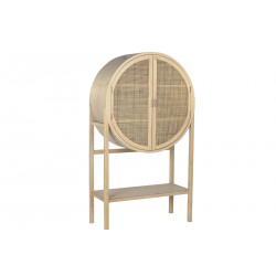 ETAGERE SELMA RONDE 90X40X160 CANNAGE NA