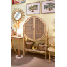 ETAGERE SELMA RONDE 90X40X160 CANNAGE NA ETAGERE SELMA RONDE 90X40X160 CANNAGE NA