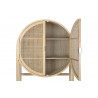 ETAGERE SELMA RONDE 90X40X160 CANNAGE NA ETAGERE SELMA RONDE 90X40X160 CANNAGE NA