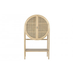 ETAGERE SELMA RONDE 90X40X160 CANNAGE NA