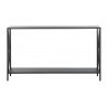 CONSOLE CROSS MÉTAL NOIR 120X20X72 CONSOLE CROSS MÉTAL NOIR 120X20X72