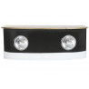 TABLE BASSE FEUX PROJECTEURS NOIR 120X45 TABLE BASSE FEUX PROJECTEURS NOIR 120X45