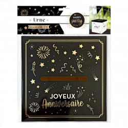 URNE ANNIVERSAIRE HAPPY PARTY