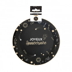 ASSIETTES X6 HAPPY PARTY