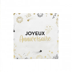 SERVIETTES X10 HAPPY PARTY