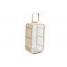 LANTERNE BAMBOU NAT/BLANC 60X25CM