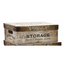 BOITE GENERAL STORE GM 31X24X13CM