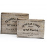 BOITE GENERAL STORE XL 33X25X14CM