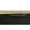 TABLE BASSE FEUX PROJECTEURS NOIR NATUREL 120x45x45cm TABLE BASSE FEUX PROJECTEURS NOIR NATUREL 120x45x45cm