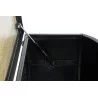 TABLE BASSE FEUX PROJECTEURS NOIR NATUREL 120x45x45cm TABLE BASSE FEUX PROJECTEURS NOIR NATUREL 120x45x45cm