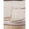 PAIRE DE VOILAGE NORINE EFFET LIN POLYESTER 60x90cm
