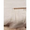 PAIRE DE VOILAGE NORINE EFFET LIN POLYESTER 60x120cm