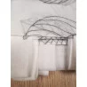 PAIRE DE VOILAGE EDENIA GRIS 60x90cm PAIRE DE VOILAGE EDENIA GRIS 60x90cm