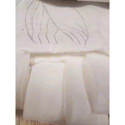 PAIRE DE VOILAGE EDENIA BLANC 60x90cm