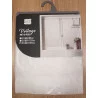 PAIRE DE VOILE HOOPS BLANC 60x160cm
