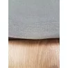 PAIRE DE VOILE SANDRA GRIS SABLÉ DROITE PASSE TRINGLE 60x160cm
