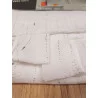 PAIRE DE VOILE BLANC FILIANE 60X160cm PAIRE DE VOILE BLANC FILIANE 60X160cm