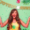 GUIRLANDE JOYEUX ANNIVERSAIRE TROPICAL