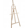 CHEVALET EN BOIS GRAND MODELE 57XH170CM