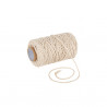 FICELLE COTON IVOIRE 1MMX50M
