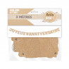 GUIRLANDE LETTRES ANNIVERSAIRE KRAFT