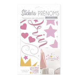 STICKERS PRENOMS PRINCESSE