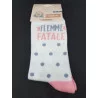 CHAUSSETTES COCOTTE FLEMME FATALE