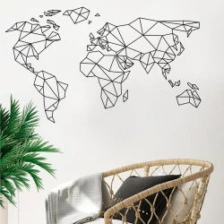 STICKER GM MAPPEMONDE GRAPHIK