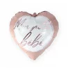 BALLON MÉTAL COEUR BABY SHOWER FILLE