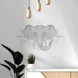 STICKER BOHO ÉLÉPHANT