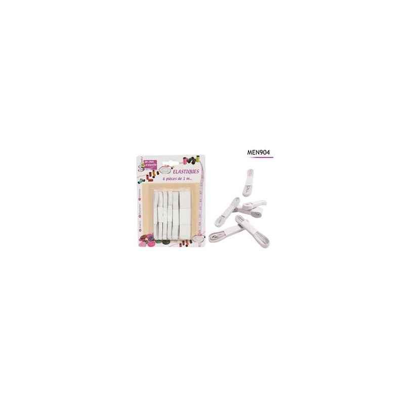 ELASTIQUE MERCERIE X6