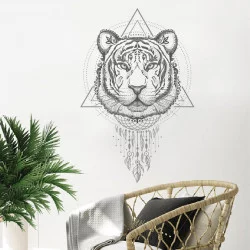 STICKER BOHO TIGRE