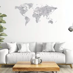 STICKER MAPPEMONDE