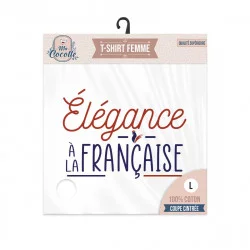 T-SHIRT "ÉLÉGANCE À LA FRANCAISE" L
