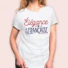 T-SHIRT "ÉLÉGANCE À LA FRANCAISE" L