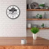 HORLOGE RONDE BRASSERIE FAMILIALE