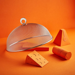 Cloche à fromage inox D30cm