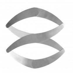 DESSOUS PLAT INOX EXTENSIBLE
