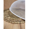 CLOCHE ALIMENT. MM JONC/MER 27X27X18CM